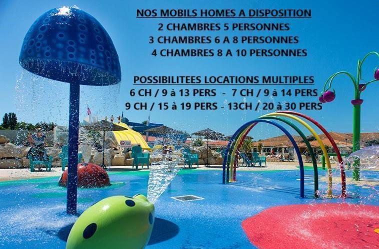 Les Mobiles Homes De La Palmyre Les Mathes Ngoại thất bức ảnh